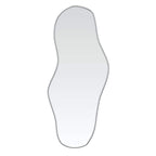 Vidaxl wandspiegel 70x30 cm zilverkleurig