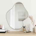 Vidaxl wandspiegel 60x50 cm zilverkleurig