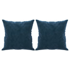 Vidaxl sierkussens 2 st 40x40 cm fluweel blauw