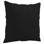 Vidaxl sierkussens 2 st 40x40 cm microvezelstof zwart