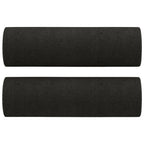 Vidaxl sierkussens 2 st 15x50 cm stof zwart