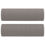 Vidaxl sierkussens 2 st 15x50 cm stof taupe
