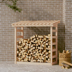 Vidaxl haardhoutrek 108x64,5x110 cm massief grenenhout