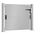 Vidaxl poort 100x100 cm cortenstaal