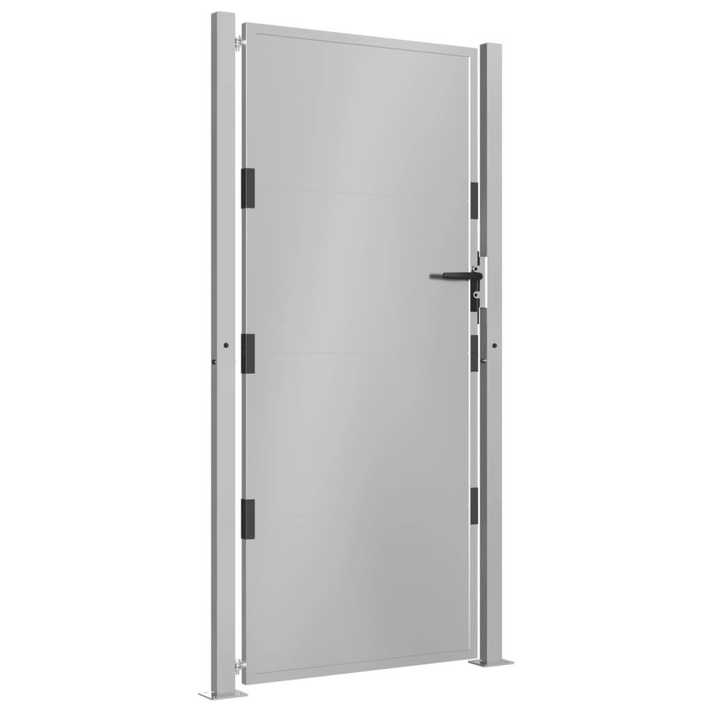 Vidaxl poort 105x205 cm cortenstaal
