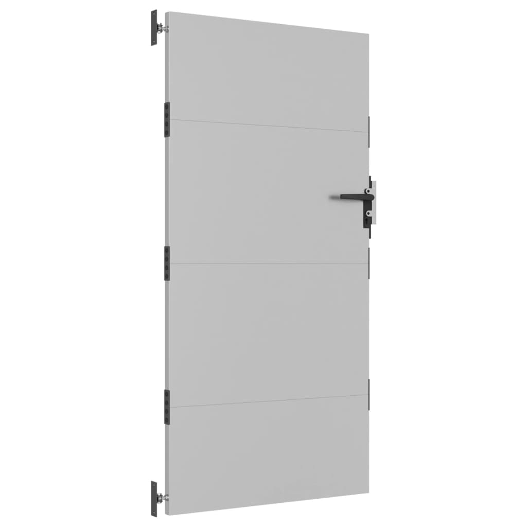 Vidaxl poort 85x175 cm cortenstaal