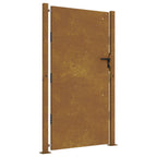 VidaXL Poort 105x205 cm cortenstaal
