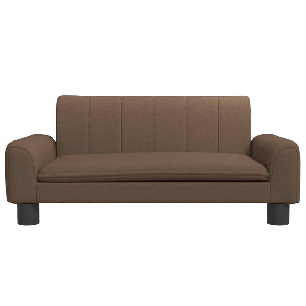 Vidaxl hondenmand 70x45x30 cm stof bruin