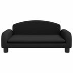 Vidaxl hondenmand 70x45x30 cm stof zwart