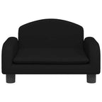 Vidaxl hondenmand 50x40x30 cm stof zwart