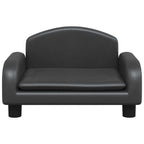 Vidaxl hondenmand 50x40x30 cm kunstleer zwart