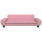 Vidaxl hondenmand 100x54x33 cm fluweel roze