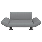 Vidaxl hondenmand 70x45x28 cm stof lichtgrijs