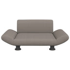 Vidaxl hondenmand 70x45x28 cm stof taupe