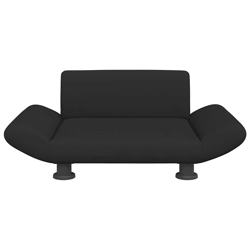 Vidaxl hondenmand 70x45x28 cm stof zwart