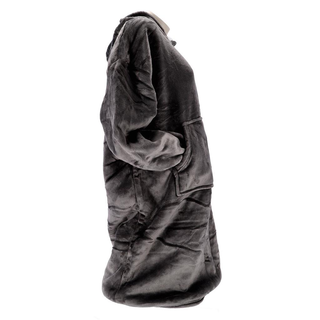 No Brand - No Brand Hoodie sherry 70 x 110 charcoal grey