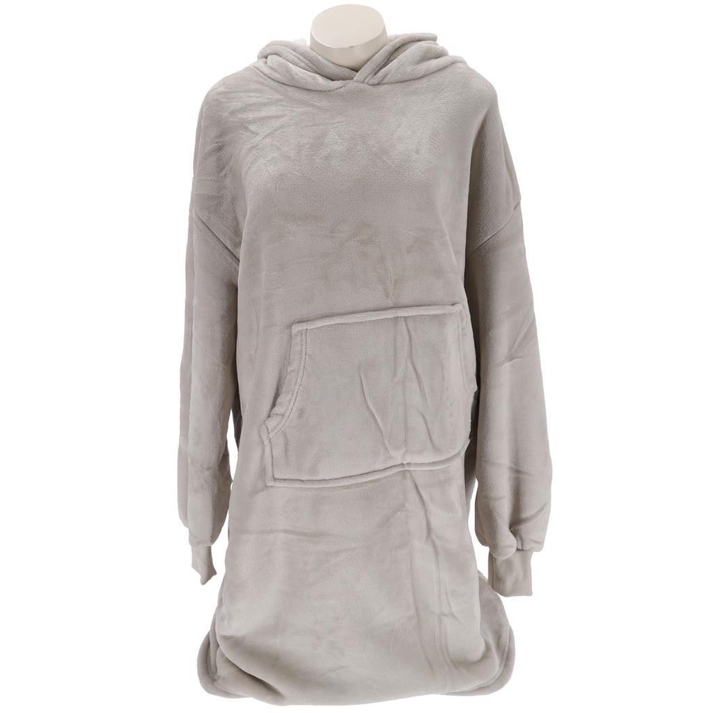 / Sans Marque - / Sans Marque Hoodie plaid sherry 70x110 cm pumice stone