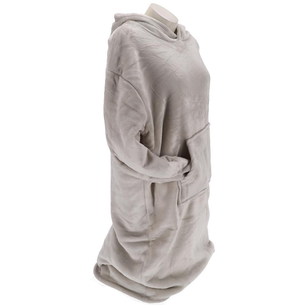 / Sans Marque - / Sans Marque Hoodie plaid sherry 70x110 cm pumice stone