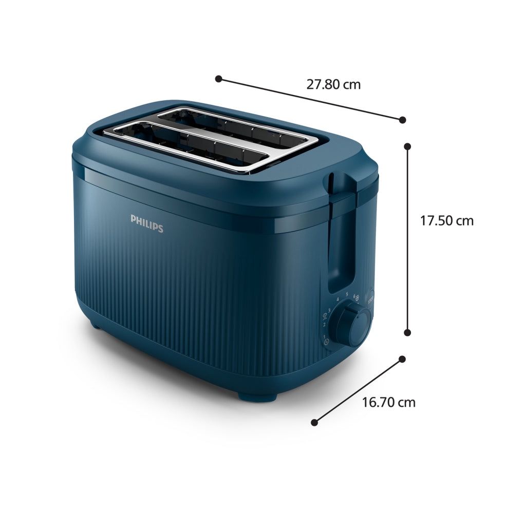 Philips - Philips hd2511/70 broodrooster elias malibu blue