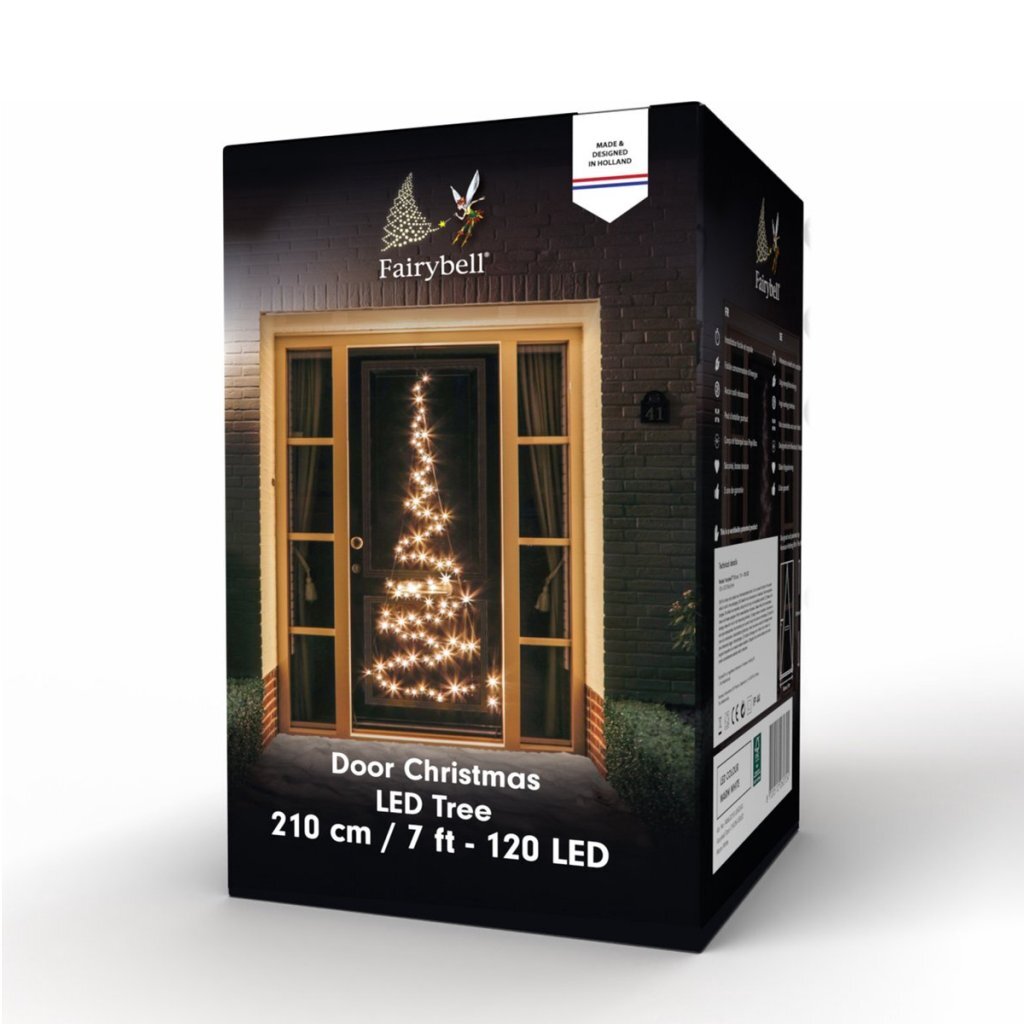 Fairybell door 210cm-120led twinkle