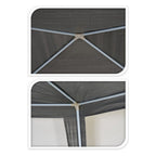 Pro Garden - Garden partytent 300x300x245 cm grijs