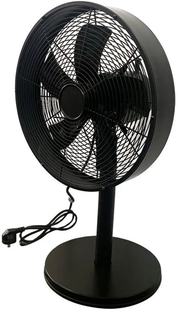 Excellent Electrics - Electrics tafelventilator 3 snelheden 40 w 35x27x57 cm zwart