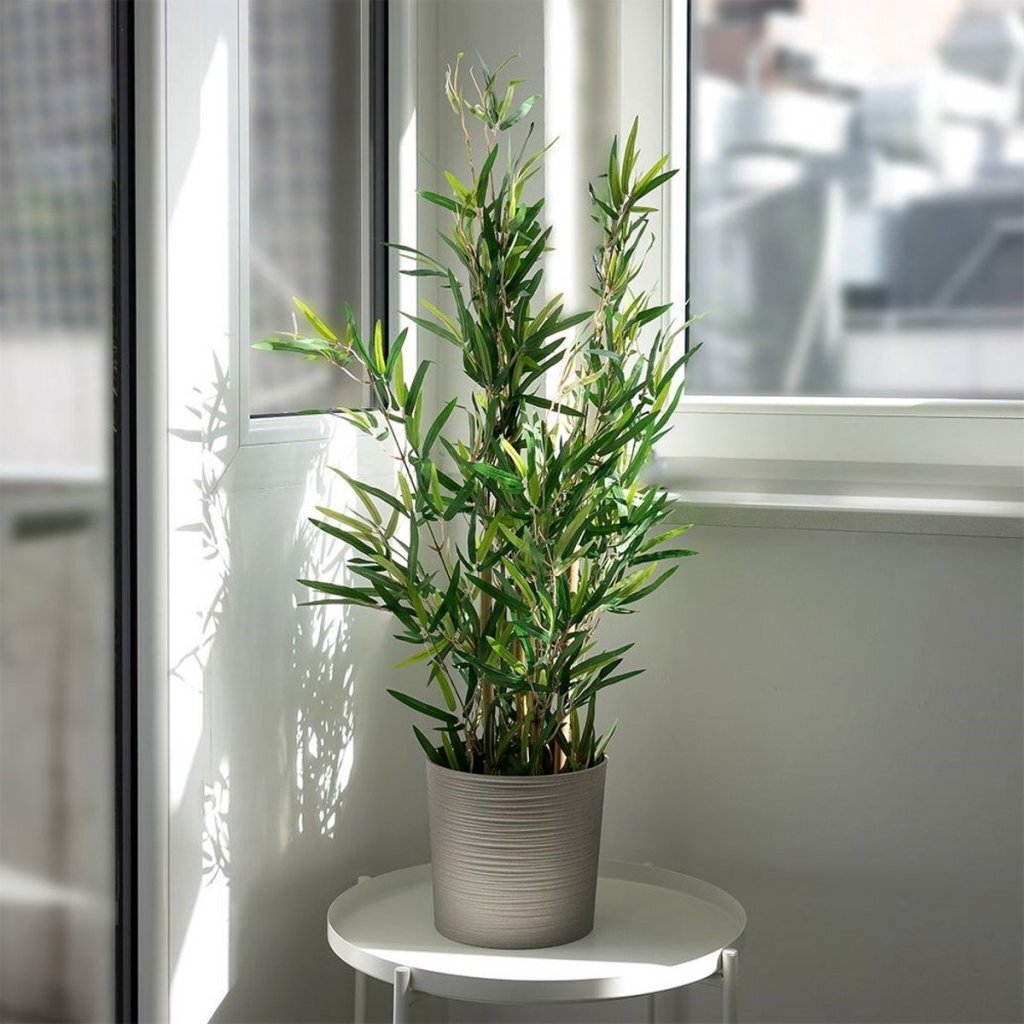 Home & Styling - Home & Styling kunstplant bamboe 90 cm groen