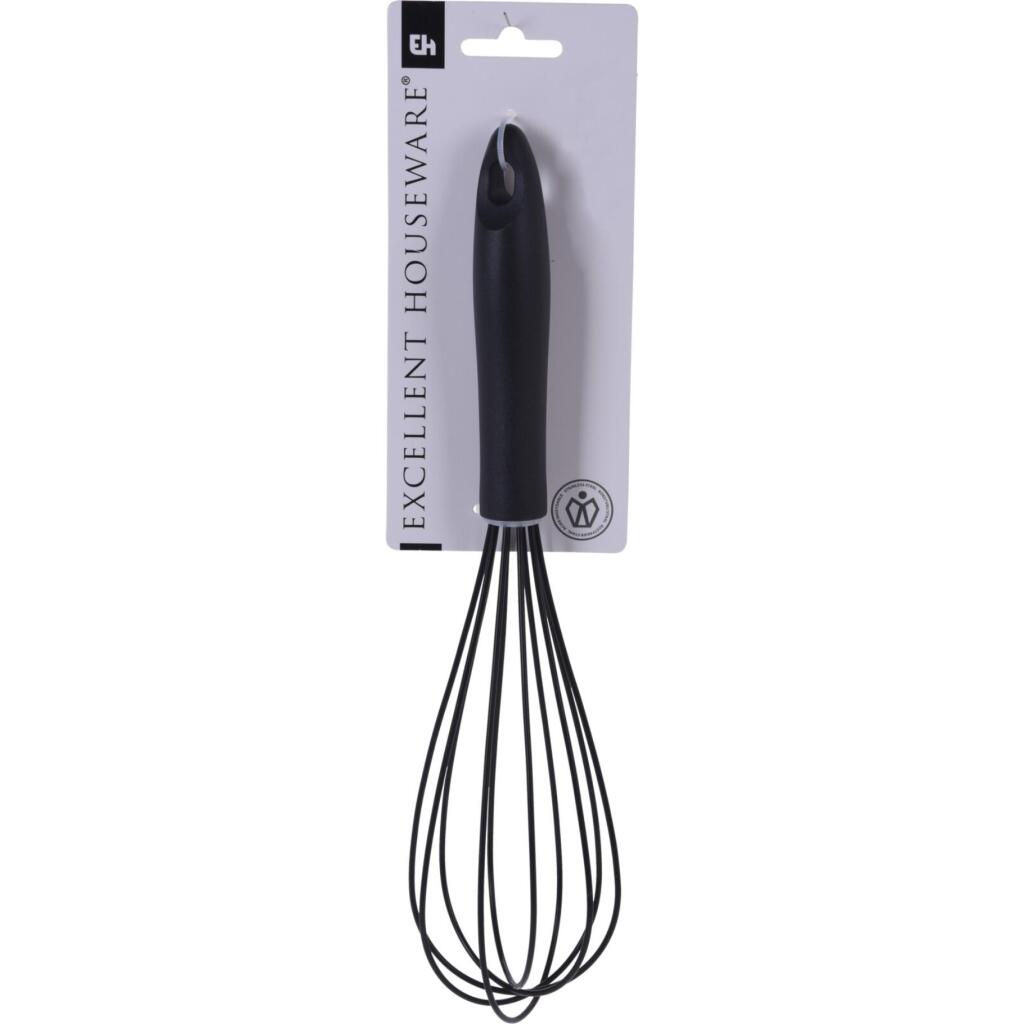 Excellent houseware garde 30 cm zwart siliconen