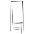 Storage solutions kledingrek met 2 lagen 61x34x152 cm