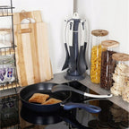 Excellent Houseware - Houseware keukengerei 6-delig grijs/wit