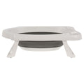 Bathroom solutions babybadje inklapbaar wit en grijs