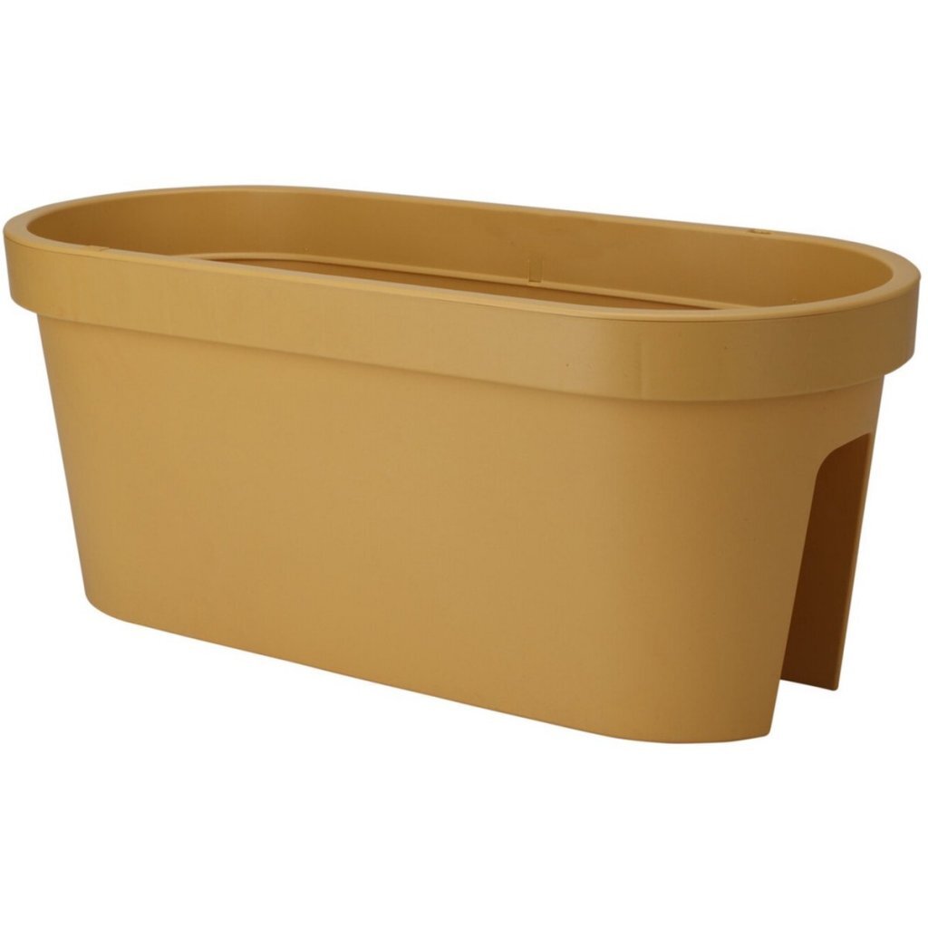 Pro Garden - Garden balkonbak 60x28x25 cm okergeel