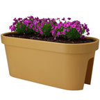 Pro Garden - Garden balkonbak 60x28x25 cm okergeel