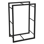 Progarden haardhoutrek rechthoekig 45x28x70 cm zwart