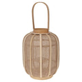H S Collection H S Collection Hanglantaarn 24x31 cm rattan beige