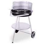 BBQ - BBQ barbecue 47x77 cm zwart/rvs