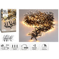 Overige Merken - Overige Merken Led verlichting cluster 768 led's 560 cm warm wit zwart