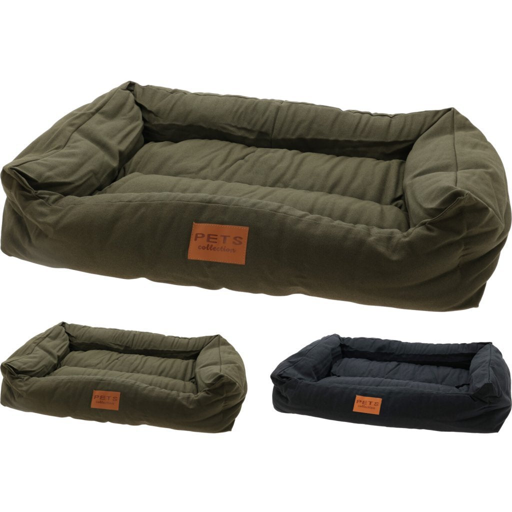 Overige Merken - Overige Merken Pet collections hondenmand 85x65x20 cm groen/blauw