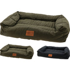 Overige Merken - Overige Merken Pet collections hondenmand 85x65x20 cm groen/blauw