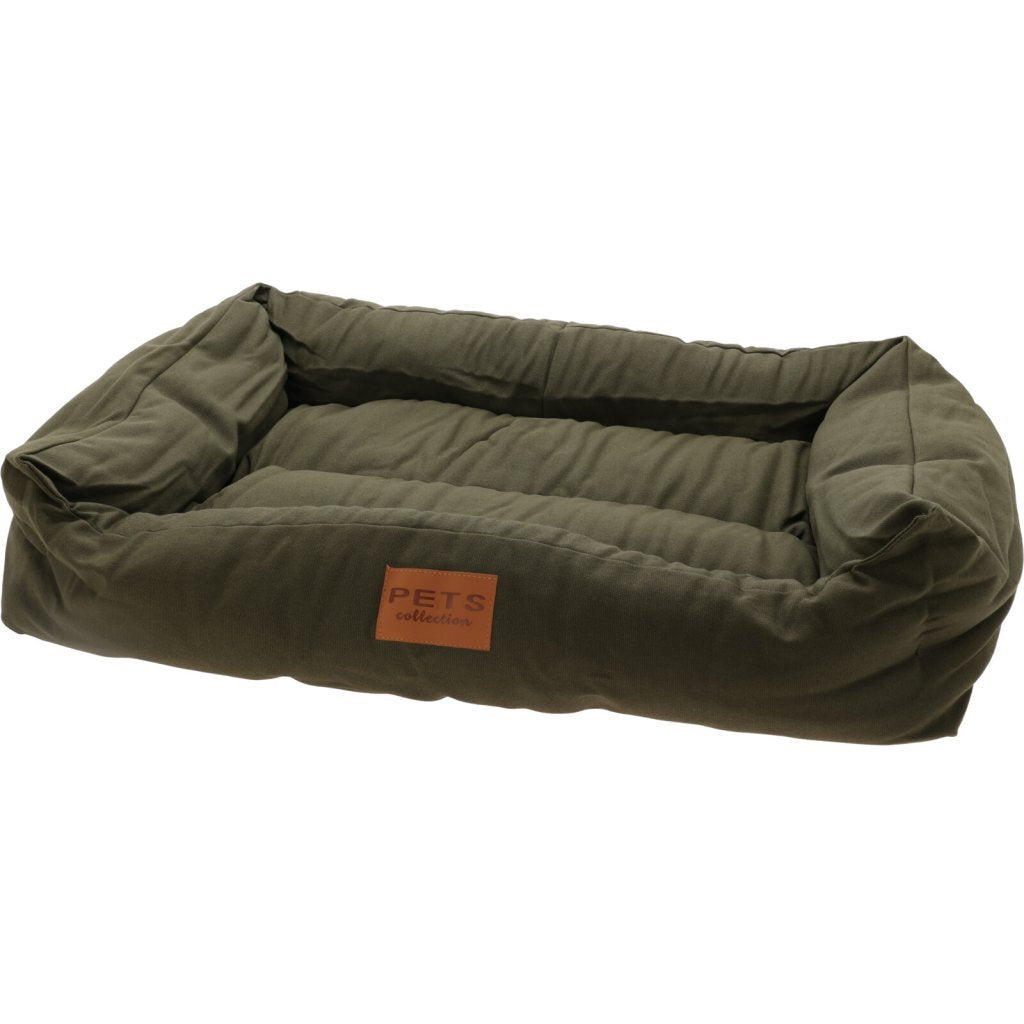 Overige Merken - Overige Merken Pet collections hondenmand 85x65x20 cm groen/blauw