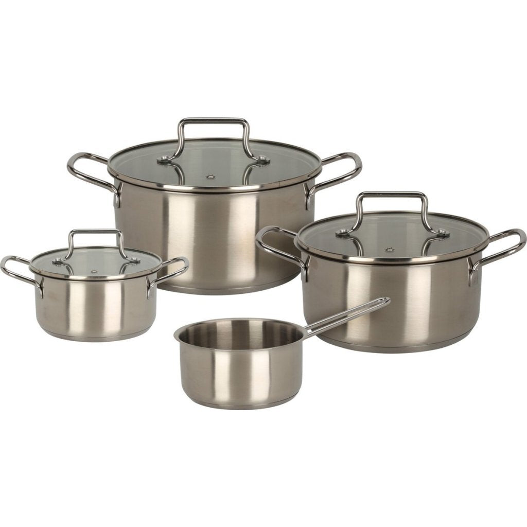 Excellent Houseware - Houseware pannenset 7-delig rvs