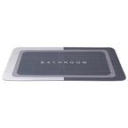 Bathroom Solutions - Bathroom Solutions badkamermat 79.5x49.5 cm grijs