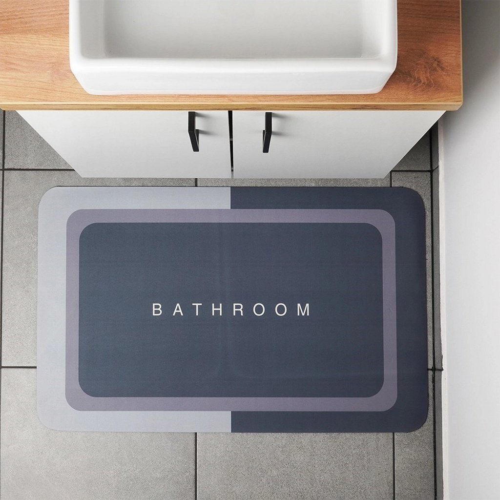 Bathroom Solutions - Bathroom Solutions badkamermat 79.5x49.5 cm grijs