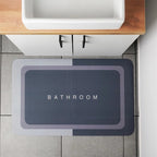 Bathroom Solutions - Bathroom Solutions badkamermat 79.5x49.5 cm grijs