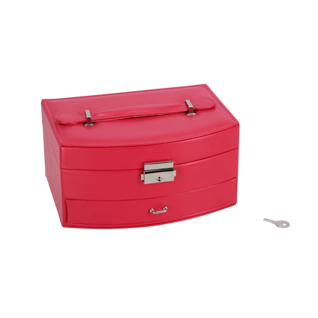Merkloos sans marque juwelenbox deluxe roze