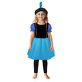 Overige merken pietenjurk 98-104 paars blauw