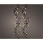 Lumineo led excellent twinkle 648 leds 100 cm zwart warm wit licht