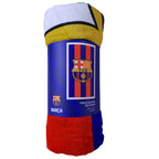 Overige merken fc barcelona badlaken 100x180 cm blauw rood