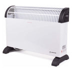 Benson convector heater 75- 1500w 52x17x32.5 cm wit zwart