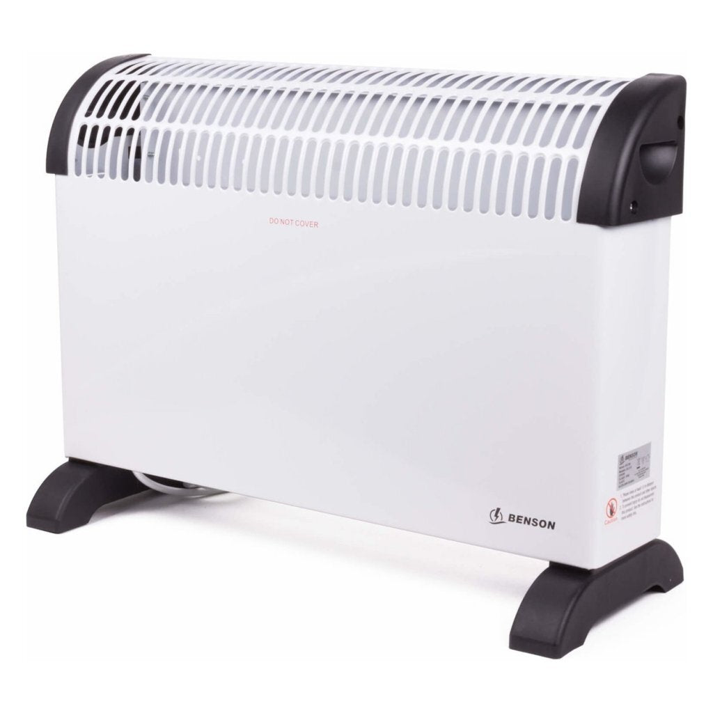 Benson - Benson convector heater 75-/1500w 52x17x32.5 cm wit/zwart